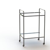 Nerezový sběrný vozík